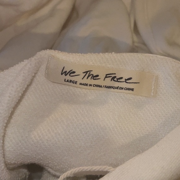 Free People We The Free Sunny Days West Pullover Hoodie Sweatshirt (Bin 1) - Picture 5 of 12